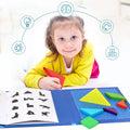 Children's Wooden Magnetic Tangram Educational Toy