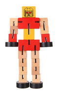 Articulated Wooden Robot Friend - Creative STEM & Sensory Toy