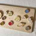 Wooden Magnetic Montessori Planetary Disk
