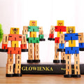 Articulated Wooden Robot Friend - Creative STEM & Sensory Toy