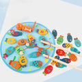 Magnetic Wooden Fishing Game